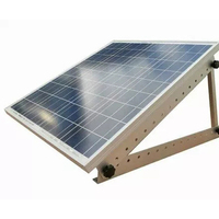 Système d'énergie solaire hors réseau, kit de support de panneau solaire en aluminium réglable, structure de panneau solaire