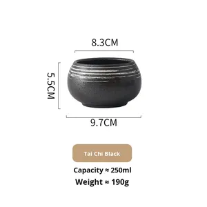 Tazón de Sopa Japonés de Porcelana con Forma de Huevo de <span class=keywords><strong>Paloma</strong></span>, 8 oz/250 ml, con Tapa, Apto para Microondas, para Restaurantes - Product Image 6
