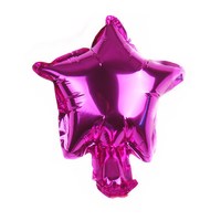 Livraison Rapide Nouveau Ballon en Aluminium en Forme d'Étoile à Cinq Branches de 5 Pouces Fu Xin, Design Cartoon, pour Décoration de Fête d'Anniversaire, Jouet