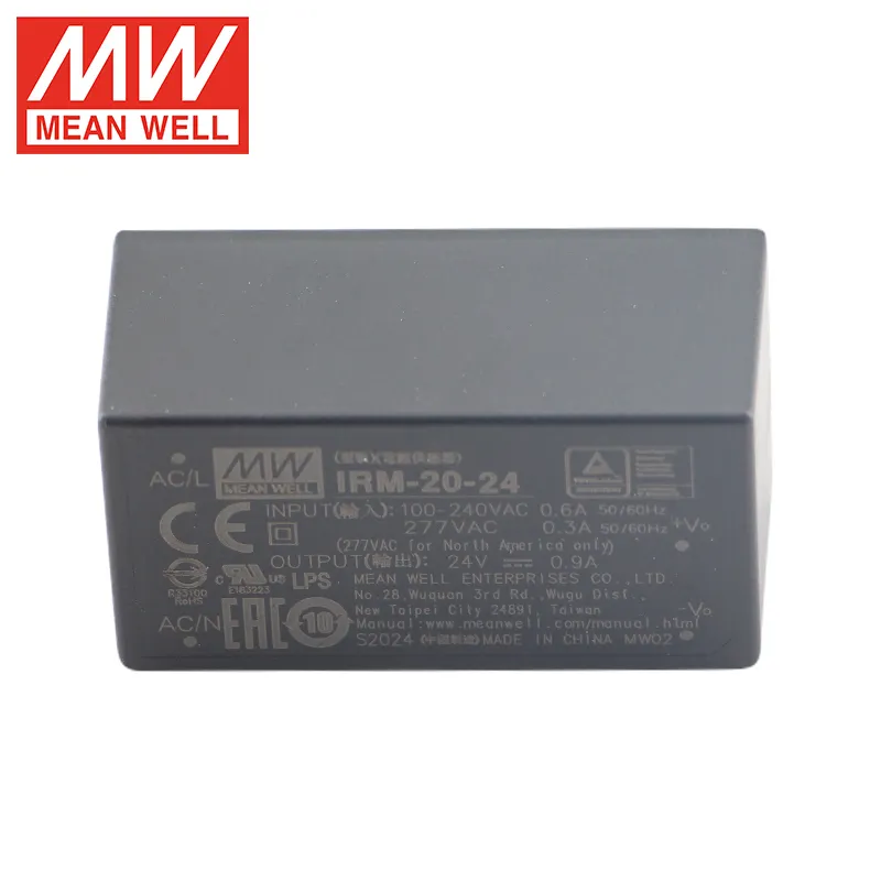 MeanWell IRM-20-24 Smps-Stromversorgung Pcb beste tragbare Stromversorgung Ac Dc Smps 5 W 10 W 20 W 30 W Meanwell