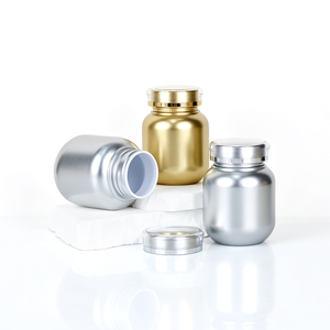 Bouteilles en plastique vides de 100 ml et 120 ml avec bouchon, pour pilules, médicaments, vitamines, capsules, huile, peinture, or, argent, compléments de santé - Product Image 2