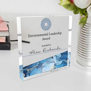 Le best-seller Pristine Praise: Clear Acrylic Awards pour les cadeaux de coopération les plus méritants - Product Image 2