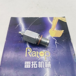Pièces d'excavateur authentiques DX55 DX140 DX200 410143-00007B 410143-00006A Raccord de graissage Vanne de graissage - Product Image 4