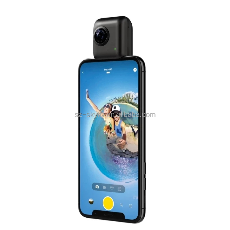 Insta360 NanoS 360 VRカメラ, 4K解像度 20MP Amazon.co.jp: Insta360 Nano 360° VR 全天球 カメラ 3K 超広角