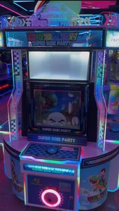 Máquina de Videojuegos Arcade Super Bobi Party, Operada con Monedas, para 4 Jugadores, con Recompensas de Tickets y Regalos, Construcción de Metal y Plástico 1 - Product Image 3
