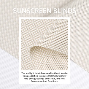 新しいデザインの室内用窓用日よけシェード、手動または電動システム付き - Product Image 4