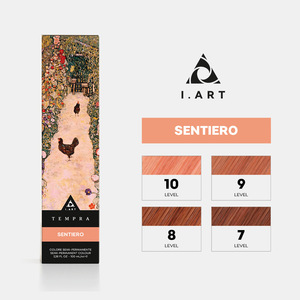 Tinte Capilar Semipermanente en Crema I.ART TEMPRA de SALON PROFESSIONAL, Italiano, No Dañino, Mezclable, Realza el Brillo Natural Profesional - Product Image 5