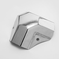 Boîte à outils en aluminium durable la plus vendue, accessoires de quincaillerie de sécurité portables de forme spéciale pour pièces de sacs