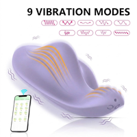 Vibrateur portable pour femmes, contrôle par application, design invisible, silencieux, stimulation clitoridienne, télécommande, jouet sexuel pour couples, vente en gros