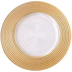 Dinnerware Set Wedding Party Rattan Charger Plate Placemat Handwoven Vietnam Tableware Restaurant Dinner Charger Plate