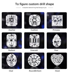 <span class=keywords><strong>Diamant</strong></span> synthétique HPHT CVD de forme personnalisée en feuille d'or, couleur DEF, pureté VVS, 0,01-3,0 CT, IGI, <span class=keywords><strong>diamant</strong></span> personnalisé IGI - Product Image 4