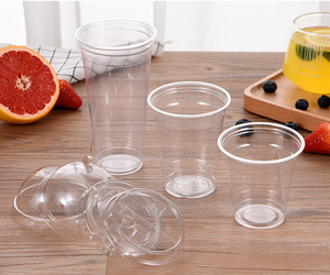 <span class=keywords><strong>Gobelet</strong></span> transparent compostable en PLA personnalisé de 350ml MAYSURE Gobelets biodégradables en <span class=keywords><strong>bioplastique</strong></span> pour boisson froide Boba Bubble Milk Tea Water - Product Image 4