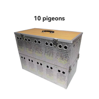 GESHIFENG Accessoires pour oiseaux Cages de voyage pour pigeons de course Cage d'expédition pour pigeons voyageurs