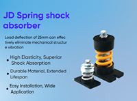 JD-Serie Rostschutz-Dämpfungsfeder Vibrationsisolator für HVAC-Systeme Bodenmontierter Stoßdämpfer