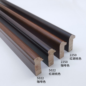 Solid Wood Trim 2250 Rectangular Pine <b>Frame</b> Lines For Indoor <b>Wall</b> Installation - Product Image 2