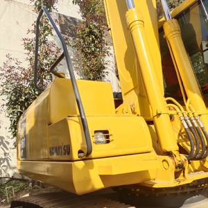 Excavadora hidráulica usada japonesa sobre orugas Komatsu PC160LC 16 toneladas excavadora de segunda mano PC128us excavadora en buenas condiciones - Product Image 2