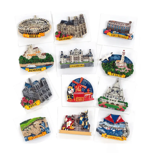 สติกเกอร์ยางไดคัทสำหรับเป็นของที่ระลึกนักท่องเที่ยวแม่เหล็กติดตู้เย็นโลหะ3D ออกแบบทาสีโลโก้สีตามต้องการ - Product Image 6