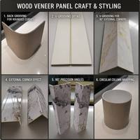 Panel de Techo Impermeable de WPC, Compuesto de Madera y Plástico, Textura de Madera Realista, Panel de Pared para Exteriores, Porche, Estacionamiento