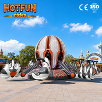 Manège Time Pilot distinctif à 16 places pour parcs d'attractions, équipement de fête foraine avec système de rotation dynamique