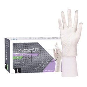 ถุงมือพีวีซีแบบใช้แล้วทิ้งของ Intco Medical ใส เกรดอาหาร สำหรับใช้ในครัวเรือน งานก่อสร้าง และใช้ครั้งเดียวทิ้ง - Product Image 3