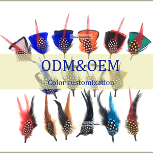 Custom Peacock <strong>Hat</strong> Feather Trim Lapel <strong>Hat</strong> <strong>Pin</strong> for DIY Craft Men Cowboy Fedora <strong>Hat</strong> Costume Millinery Hair Accessory - Product Image 4