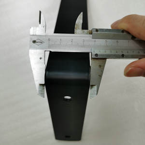 헤비 듀티 파우더 코팅 소매 팩 금속 벽 선반 브래킷 - Product Image 3