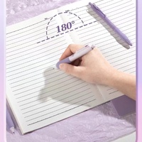 Cahier scolaire mignon multi couleur B5 en papier kraft à couverture rigide b5 pour enfants bon marché d'usine