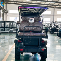 Voiture de golf électrique Robetaa 6 places, prix, batterie au lithium, voiturette de golf électrique utilitaire, voiturettes de golf chinoises 6 passagers