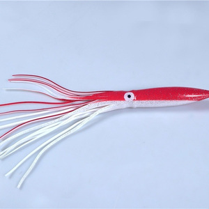 Leurre souple en silicone lumineux de qualité supérieure, 30 cm, 39 g, couleurs mélangées, en forme de jupe de pieuvre/calamar, pour la pêche au jigging en eau salée - Product Image 5