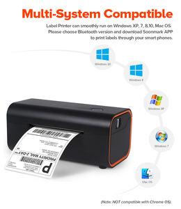 <span class=keywords><strong>Imprimante</strong></span> d'étiquettes thermiques 4 x 6'' avec une vitesse d'impression élevée de 152 mm/s, <span class=keywords><strong>imprimante</strong></span> d'étiquettes d'expédition pour imprimer toutes sortes d'étiquettes - Product Image 4