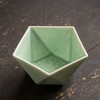 Mini Assiette à Pâtisserie et à Collations en Céramique Vintage, Tapis Anti-Brûlure pour Tasse à Thé, Assiette à Fruits, Support de Tasse - Ensemble pour Stockage à Sec