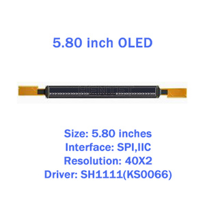 Layar OLED Karakter Baru 5,8 Inci Hentet 4002 SH1111 / KS0066 Driver - Product Image 2