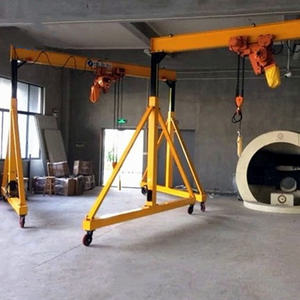رافعة جسرية متحركة عالية التحمل 10 طن رافعة جسرية متحركة بدون مسارات تحكم كهربائي مع متعدد من من من من من أجل البيع - Product Image 5