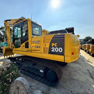 รถขุดตีนตะขาบโคมัตสึ PC200 มือสองสำหรับงานหนัก ขาย - Product Image 2