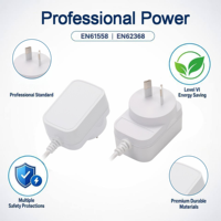 Adaptateur secteur 18W 9V 2A, transformateur secteur avec prise murale AU, alimentation AC/DC pour appareils intelligents, routeur, caméra CCTV, LED