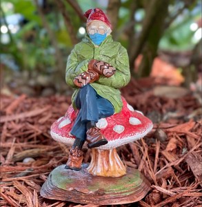 Boernie le gille assis sur son champignon, - Product Image 1