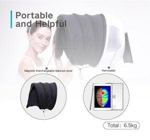 Máquina Facial 3D de Venta Caliente con Espectro de Luz de Cinco Colores, Espejo Mágico, Pantalla HD tipo iPad y WiFi/Bluetooth para Análisis de Piel - Product Image 5