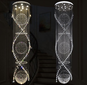 JYLIGHTING-escalera Interior <span class=keywords><strong>para</strong></span> comedor, candelabro de cristal led de lujo, personalizado, grande, moderno, <span class=keywords><strong>para</strong></span> sala de estar, hotel, boda, nórdico - Product Image 5
