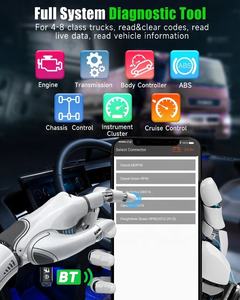 Lecteur de codes électroniques pour camions diesel poids lourds ANCEL HD100 2026, scanner pour tous les systèmes, y compris la régénération du filtre à particules (DPF), pour garages - Product Image 4