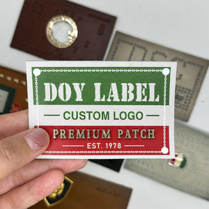 Plaque métallique personnalisée étiquettes de vêtement en gros marque logo lavable en relief métal <span class=keywords><strong>cuir</strong></span> <span class=keywords><strong>réparation</strong></span> patchs pour jeans - Product Image 3