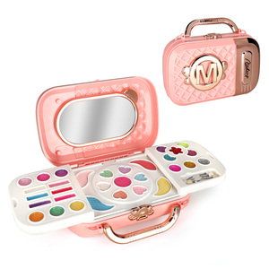 ZYRA TOYS ZR-27 personnalisé vente chaude Palette de fard à paupières brillant à lèvres lavable vernis à ongles pour enfants bébé maquillage - Product Image 4