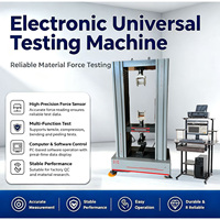 Probador electromecánico universal con control por computadora y garantía de 1 año para pruebas de propiedades mecánicas de metales y materiales no metálicos