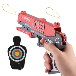 キッズガンおもちゃラバーバンドガンおもちゃのABSプラスチック安全おもちゃの銃を再生するための高品質
