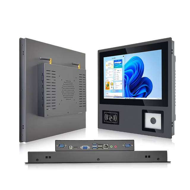OEM RK3568/RK3576 Android Panel Pc With RFID and QR Code Scanning Modules Industrial Touchscreen Monitor CE/Rohs Certification