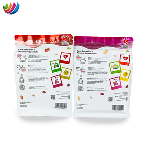 Pochette <span class=keywords><strong>d</strong></span>'emballage de fruits séchés, 50 pièces, bloc à fermeture éclair personnalisé, fruits noix <span class=keywords><strong>d</strong></span>'<span class=keywords><strong>avoine</strong></span>, petit <span class=keywords><strong>d</strong></span>éjeuner, qualité alimentaire saine, 500g - Product Image 6