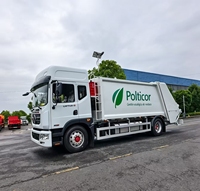 Camion compacteur de déchets électrique Dongfeng New Energy : un véhicule de compactage de déchets à chargement arrière de grande capacité