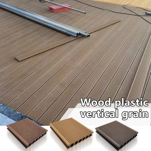 Bán buôn Vòng <span class=keywords><strong>Hollow</strong></span> chống thối da thân thiện với ngoài trời tổng hợp gỗ tếch nhiều lớp bảng nhựa WPC <span class=keywords><strong>decking</strong></span> - Product Image 4