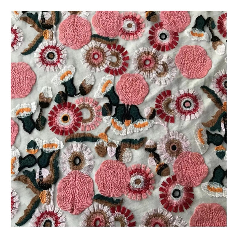 2018 Fashion 3D Beaded Embroidery Knitted