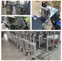 Machine de cachetage d'induction de couvercle d'aluminium de bouteille à grande vitesse d'écran tactile Machine continue de scellant d'induction de joint d'aluminium de bouteille