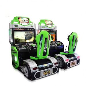 เครื่องเล่นเกมอาร์เคดแบบหยอดเหรียญขนาด 42 นิ้ว เครื่องจำลองการขับรถแข่งแบบหยอดเหรียญ เครื่องจำลองการขับรถบรรทุกแบบไดนามิก - Product Image 4